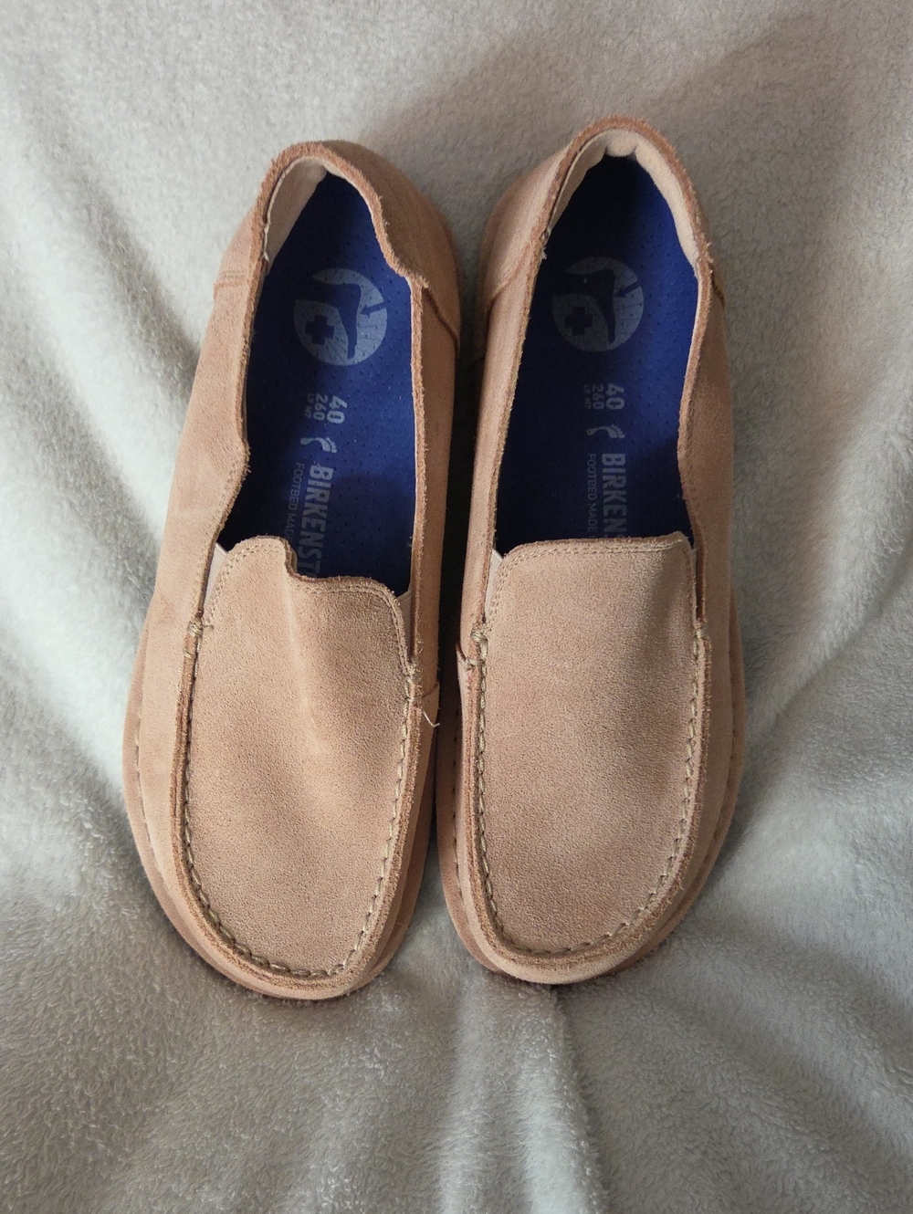 NWOT Womens Birkenstock Size 40 (Sz9) Slip On Light Pink Color